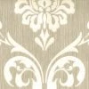 DUTCH WALLCOVERINGS Papier peint Ornement Marron et blanc 13110-30