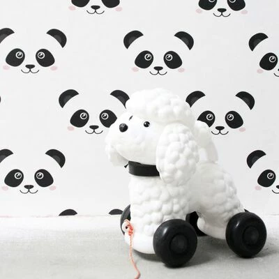Fabulous World Papier peint Panda Blanc 67100 2 Fabulous World Papier peint Panda Blanc 67100 – Image 2