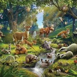 Walltastic Papier peint photo Animals Forest 43060