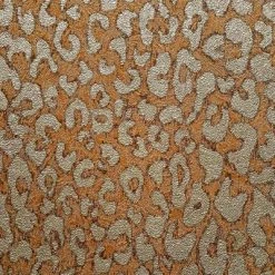 DUTCH WALLCOVERINGS Papier peint Imprimé de léopard Marron