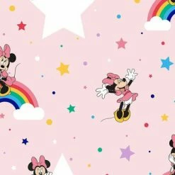 Kids at Home Papier peint Rainbow Minnie Rose