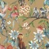 Noordwand Papier peint Exotic Monkeys Doré