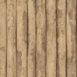 Homestyle Papier peint Old Wood Marron