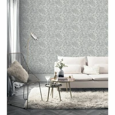 DUTCH WALLCOVERINGS Papier peint Liquid Marble Gris 2 DUTCH WALLCOVERINGS Papier peint Liquid Marble Gris – Image 2