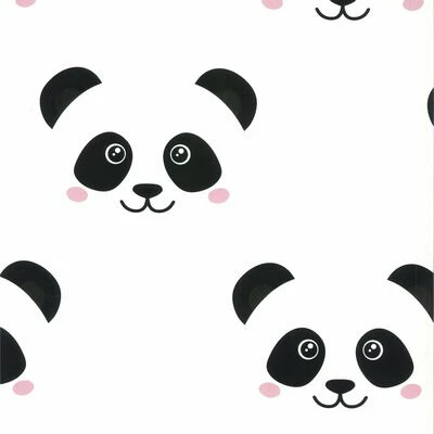 Fabulous World Papier peint Panda Blanc 67100 1 Fabulous World Papier peint Panda Blanc 67100