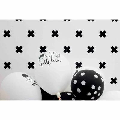 Fabulous World Papier peint Cross Blanc et noir 67104-6 2 Fabulous World Papier peint Cross Blanc et noir 67104-6 – Image 2
