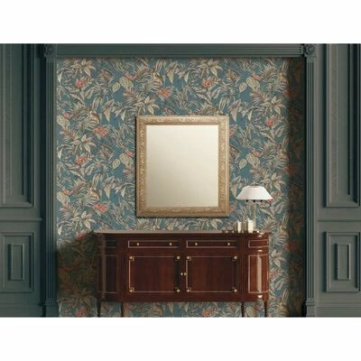 DUTCH WALLCOVERINGS Papier peint Bird-of-Paradise Bleu 2 DUTCH WALLCOVERINGS Papier peint Bird-of-Paradise Bleu – Image 2