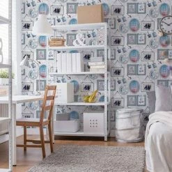 Kids at Home Papier peint Wallpaper Frozen Frames Gris 3 Kids at Home Papier peint Wallpaper Frozen Frames Gris -Papiers peints Soldes image 2 431384