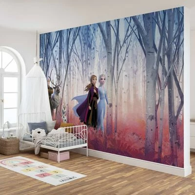 Komar Photo mural Frozen Friends Forever 368x254 cm Bleu 2 Komar Photo mural Frozen Friends Forever 368x254 cm Bleu – Image 2