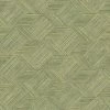 Evergreen Papier peint Wicker Natural Vert