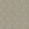 DUTCH WALLCOVERINGS Papier peint avec motif hexagonal Gris