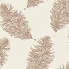 DUTCH WALLCOVERINGS Papier peint Fawning Feather Crème
