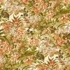 DUTCH WALLCOVERINGS Papier peint floral Vert
