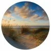 WallArt Papier peint cercle Beachlife 190 cm