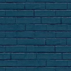 Good Vibes Papier peint Brick Wall Bleu -Papiers peints Soldes image 2 440432