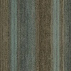 Vintage Deluxe Papier peint Stripes Marron