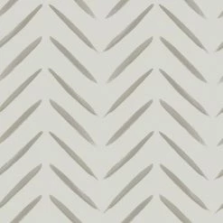 DUTCH WALLCOVERINGS Papier peint Chevron Taupe