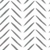 DUTCH WALLCOVERINGS Papier peint Chevron Noir et blanc