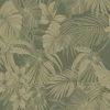 DUTCH WALLCOVERINGS Papier peint Joelle Vert et doré