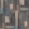 DUTCH WALLCOVERINGS Papier peint Wood Bleu et marron