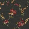 DUTCH WALLCOVERINGS Papier peint Flower Noir