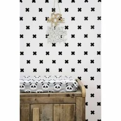 Fabulous World Papier peint Cross Blanc et noir 67104-6 6 Fabulous World Papier peint Cross Blanc et noir 67104-6 -Papiers peints Soldes image 3 422682