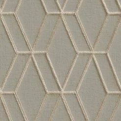 DUTCH WALLCOVERINGS Papier peint avec motif hexagonal Gris -Papiers peints Soldes image 3 437404
