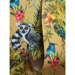 DUTCH WALLCOVERINGS Papier peint Lemur Ocre -Papiers peints Soldes image 3 442557