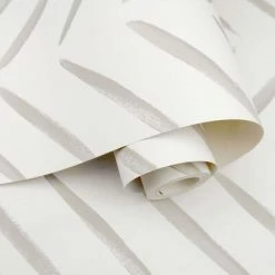 DUTCH WALLCOVERINGS Papier peint Chevron Taupe -Papiers peints Soldes image 3 442559