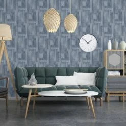 DUTCH WALLCOVERINGS Papier peint Wood Gris -Papiers peints Soldes image 3 442585