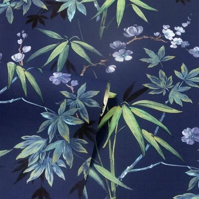 DUTCH WALLCOVERINGS Papier peint Jasmine Garden Bleu 3 DUTCH WALLCOVERINGS Papier peint Jasmine Garden Bleu – Image 3