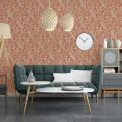 DUTCH WALLCOVERINGS Papier peint Mae Orange et beige 9 DUTCH WALLCOVERINGS Papier peint Mae Orange et beige -Papiers peints Soldes image 4 442579
