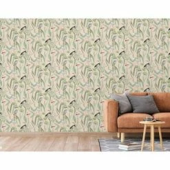 DUTCH WALLCOVERINGS Papier peint Flamingo Crème et menthe 10 DUTCH WALLCOVERINGS Papier peint Flamingo Crème et menthe -Papiers peints Soldes image 5 442563