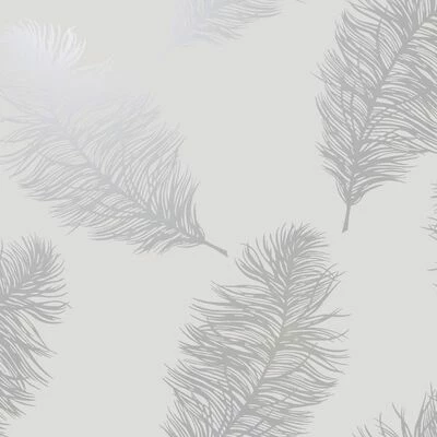 DUTCH WALLCOVERINGS Papier peint Fawning Feather Gris clair 6 DUTCH WALLCOVERINGS Papier peint Fawning Feather Gris clair – Image 6