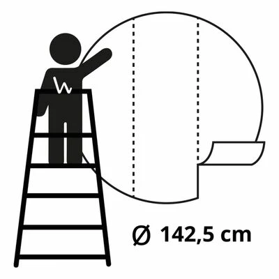 WallArt Papier peint cercle The Night Watch 142,5 cm 6 WallArt Papier peint cercle The Night Watch 142,5 cm – Image 6