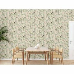 DUTCH WALLCOVERINGS Papier peint Flamingo Crème et menthe 11 DUTCH WALLCOVERINGS Papier peint Flamingo Crème et menthe -Papiers peints Soldes image 6 442563