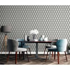 DUTCH WALLCOVERINGS Papier peint Geometric Blanc et noir 11 DUTCH WALLCOVERINGS Papier peint Geometric Blanc et noir -Papiers peints Soldes image 6 442590